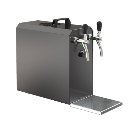 ICH-ZAPFE Zapfanlage STREAM 50 2- leitig 55 Liter/h Zapfanlage Schwarz