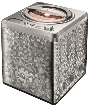 UNOLD 48870 EISMASCHINE PROFI Eismaschine (180 Watt, Edelstahl)