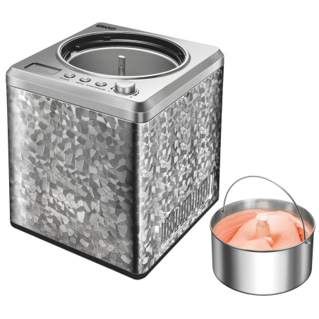 UNOLD 48870 EISMASCHINE PROFI Eismaschine (180 Watt, Edelstahl)