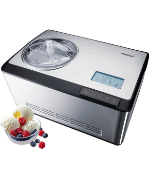 STEBA IC 180 Eismaschine (180 Watt, Edelstahl/Schwarz)