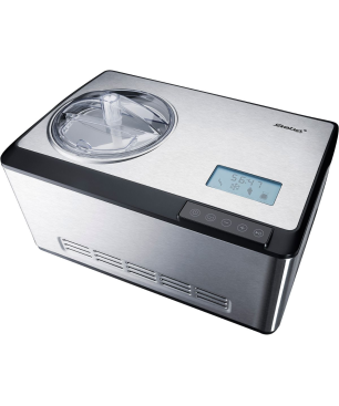 STEBA IC 180 Eismaschine (180 Watt, Edelstahl/Schwarz)