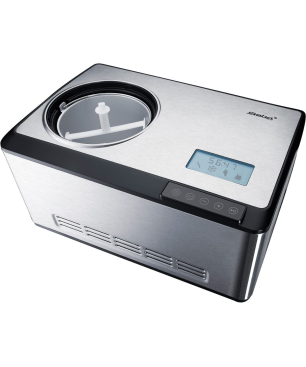 STEBA IC 180 Eismaschine (180 Watt, Edelstahl/Schwarz)