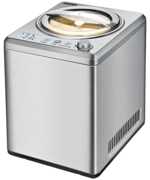 UNOLD 48880 EISMASCHINE PROFI PLUS Eismaschine (250 Watt, Edelstahl)