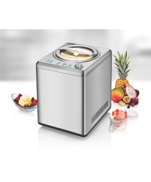 UNOLD 48880 EISMASCHINE PROFI PLUS Eismaschine (250 Watt, Edelstahl)