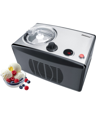 STEBA IC 150 Eismaschine (150 Watt, Edelstahl/Schwarz)
