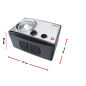 STEBA IC 150 Eismaschine (150 Watt, Edelstahl/Schwarz) STEBA IC 150 Eismaschine (150 Watt, Edelstahl/Schwarz)