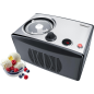 STEBA IC 150 Eismaschine (150 Watt, Edelstahl/Schwarz) STEBA IC 150 Eismaschine (150 Watt, Edelstahl/Schwarz)