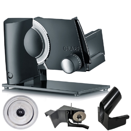 GRAEF GRAEF SKS300 Allesschneider Matt-Schwarz Allesschneider