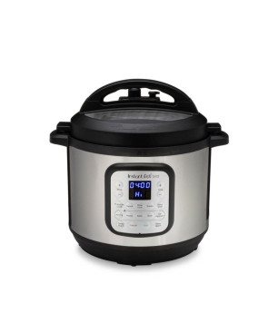 INSTANT POT Duo Crisp + Air Fryer 8L Multikocher, Silber)