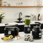 WESTINGHOUSE WES07 Wasserkocher Toaster Mixer Set schwarz (815 Watt, Schlitze: 2) WESTINGHOUSE WES07 Wasserkocher Toaster Mixer Set schwarz (815 Watt, Schlitze: 2)