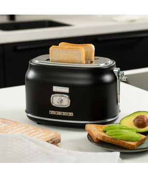 WESTINGHOUSE WES07 Wasserkocher Toaster Mixer Set schwarz (815 Watt, Schlitze: 2)
