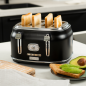 WESTINGHOUSE WES24 Wasserkocher Toaster Kaffeemaschine Set schwarz (1750 Watt, Schlitze: 4)