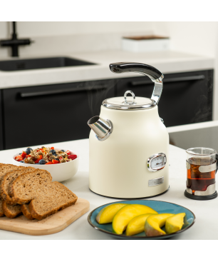 WESTINGHOUSE WES26 Wasserkocher Toaster Kaffeemaschine Set weiß (1750 Watt, Schlitze: 4)