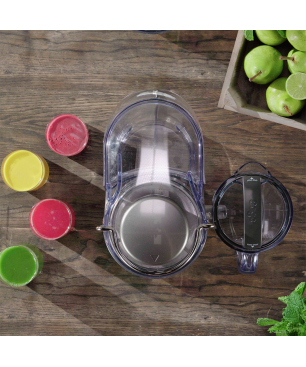 SAGE SJE530BSS4EE1 the Nutri Juicer Cold Plus Entsafter 1300 Watt, Gebürstetes Edelstahl
