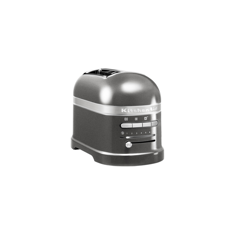 KITCHENAID 5KMT2204EMS Artisan Toaster Silber (1250 Watt, Schlitze: 2) KITCHENAID 5KMT2204EMS Artisan Toaster Silber (1250 Watt, Schlitze: 2)