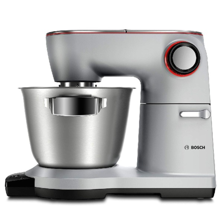BOSCH MUM 9YX5S12 OPTIMUM PLATINUM SILVER Küchenmaschine Silber (Rührschüsselkapazität: 5,5 Liter, 1500 Watt)