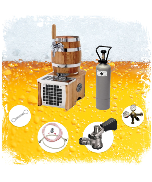 ICH-ZAPFE Set - Soudek 20, Zapf. 1- ltg, 20 L/h Zapfanlage