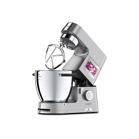 KENWOOD Cooking Chef XL KCL95.424SI Küchenmaschine mit Kochfunktion Silber (Rührschüsselkapazität: 6,7 Liter, 1500 Watt)