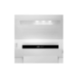 HAIER HSR3918FIMP Side-by-Side (393 kWh/Jahr, F, 117,5 cm hoch, Edelstahl)