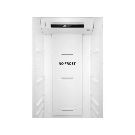 HAIER HSR3918FIMP Side-by-Side (393 kWh/Jahr, F, 117,5 cm hoch, Edelstahl)