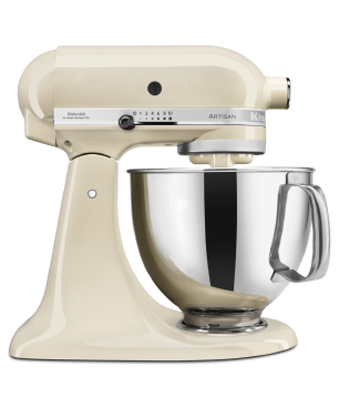 KITCHENAID 5KSM175PSEAC Sparset inkl. 4 Zubehöre Küchenmaschine Creme (300 Watt)