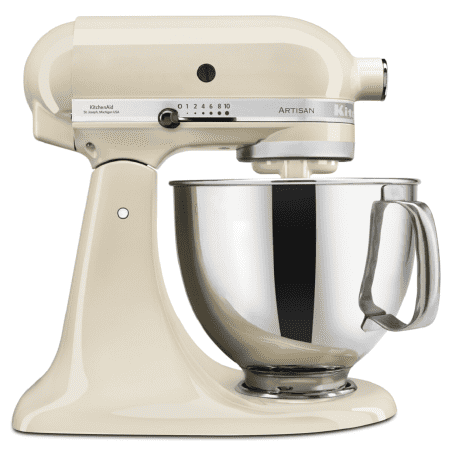 KITCHENAID 5KSM175PSEAC Sparset inkl. 4 Zubehöre Küchenmaschine Creme (300 Watt)