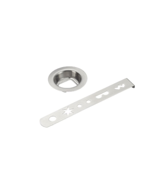 KITCHENAID 5KSM175PSEAC Sparset inkl. 4 Zubehöre Küchenmaschine Creme (300 Watt)