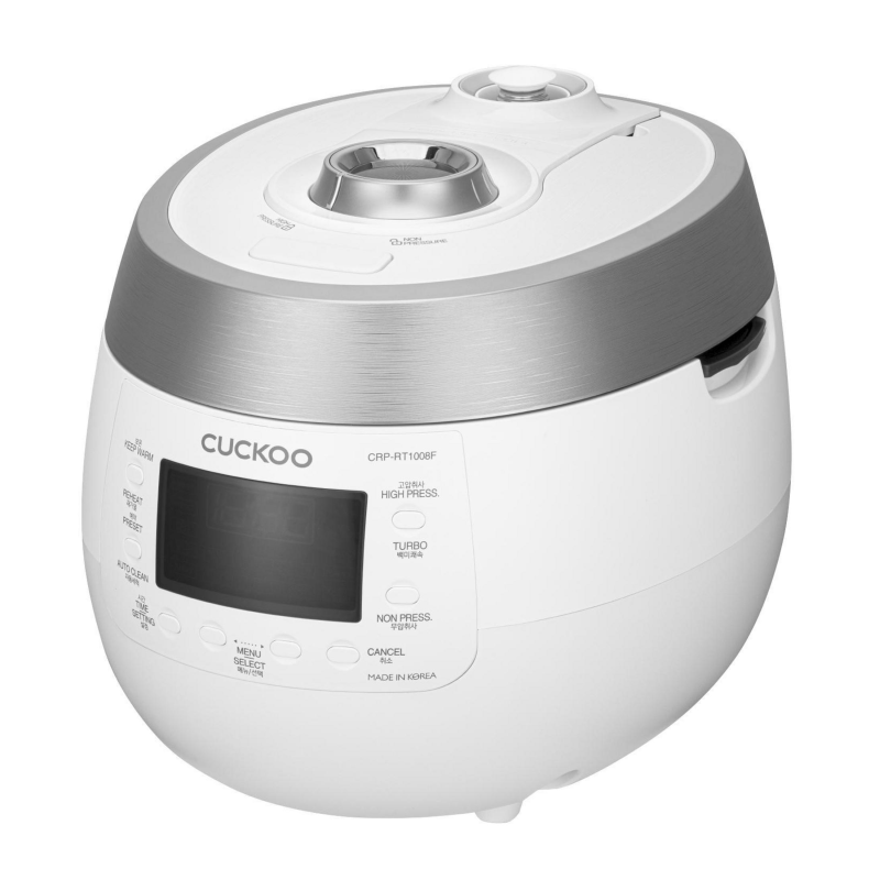 CUCKOO CRP-RT1008F Reiskocher (1150 Watt, Weiß)