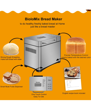 BIOLOMIX BIO-MIAN (Brotbäcker, Grau)