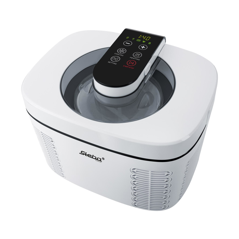 STEBA IC 110 Eismaschine (280 Watt, Weiß/Schwarz) STEBA IC 110 Eismaschine (280 Watt, Weiß/Schwarz)