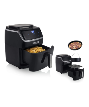 PRINCESS Dampfgarer & Fritteuse Heißluftfritteuse 1700 Watt Schwarz