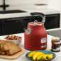 WESTINGHOUSE WES11 Wasserkocher Toaster Mixer Set rot (1750 Watt, Schlitze: 4) WESTINGHOUSE WES11 Wasserkocher Toaster Mixer Set rot (1750 Watt, Schlitze: 4)