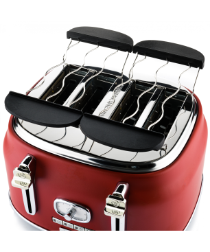WESTINGHOUSE WES11 Wasserkocher Toaster Mixer Set rot (1750 Watt, Schlitze: 4)